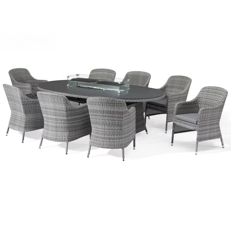 Outdoor Furniture Set With Fire Pit - Conjunto de Muebles de Jardín de