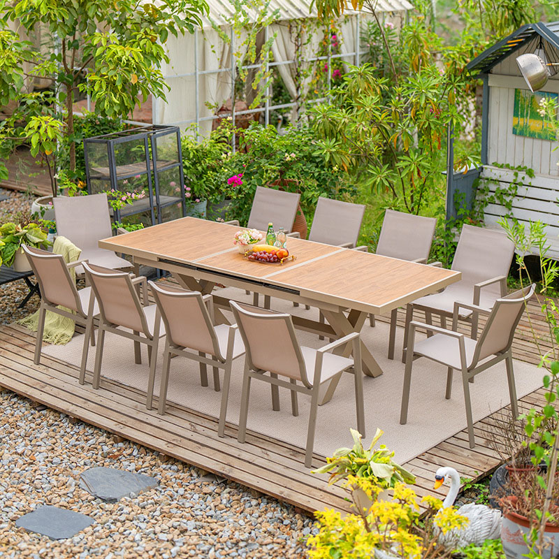 Outdoor Furniture Dining Set - Juego de Mesa de Jardín de