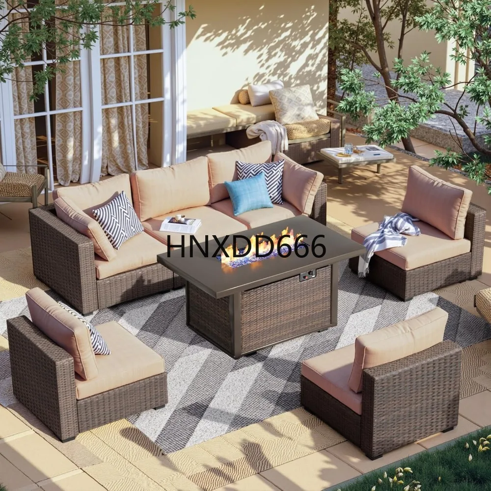 Outdoor Furniture Set With Fire Pit - Conjunto de Muebles de Patio de