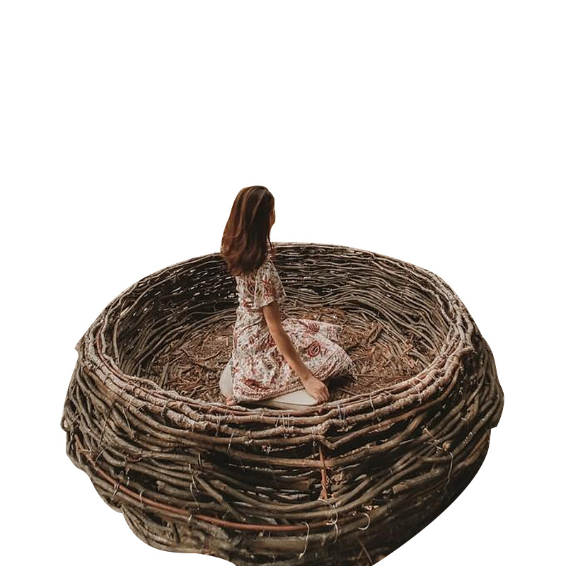 Outdoor Furniture In Bali - Reloj escénico con columpio de Nido