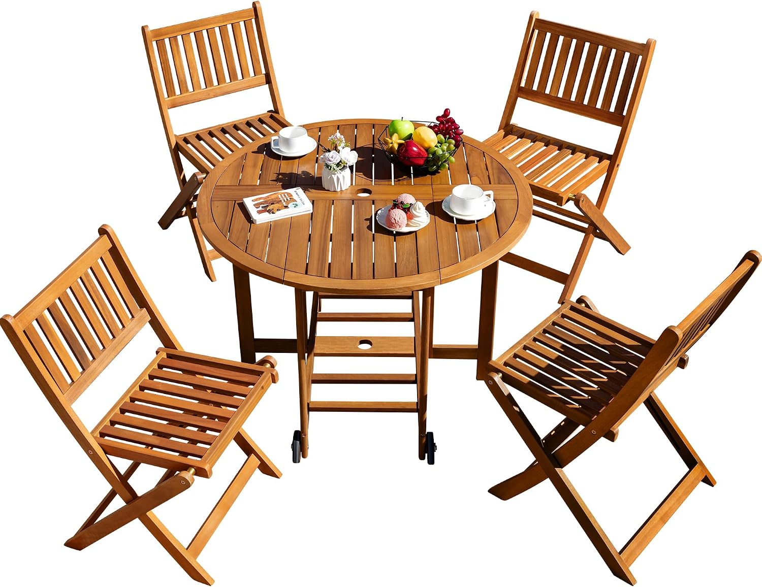 Outdoor Furniture Dining Set - Juego de Muebles de Comedor para