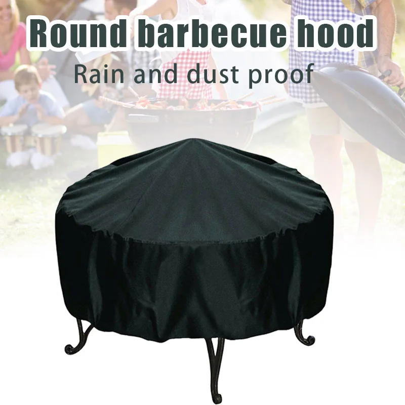 Outdoor Furniture Set With Fire Pit - Cubierta redonda para fogón De brasero,