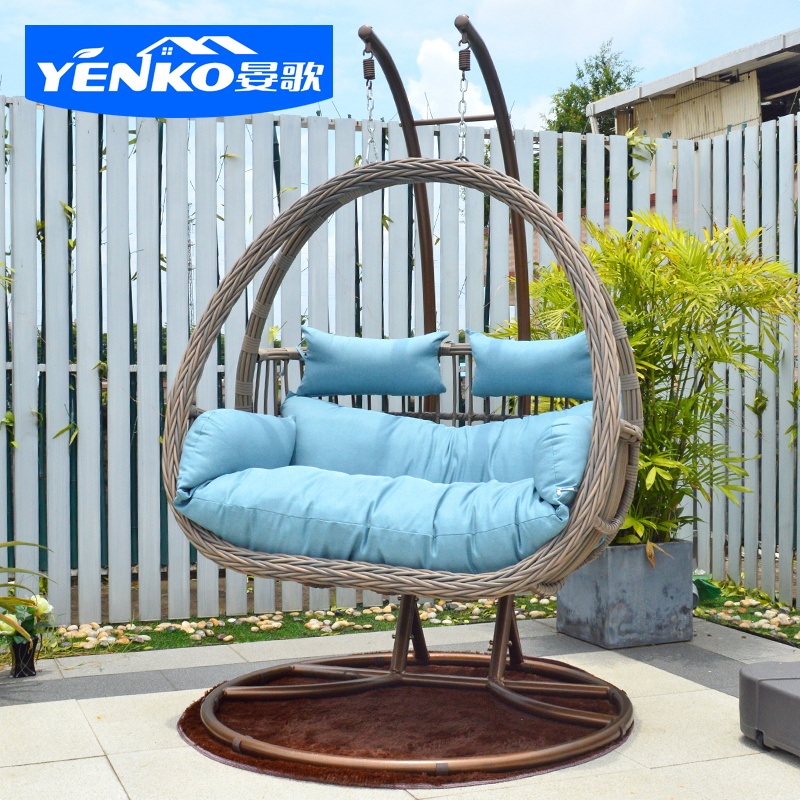 Garden Swing Chair - Sillón Colgante de Dos Plazas para