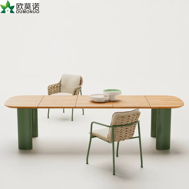 Outdoor Furniture Dining Set - Conjunto de Mesa y Sillas de
