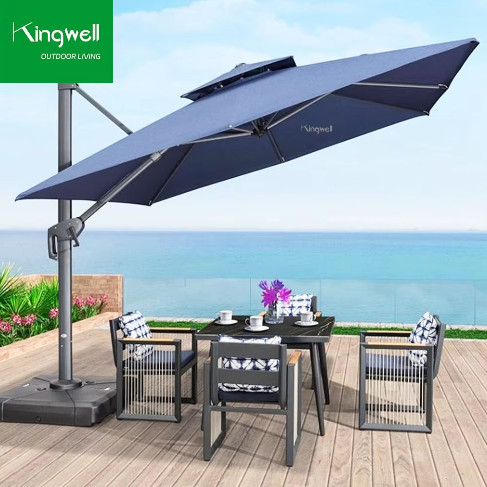 Outdoor Furniture In Bali - Sombrilla de Playa Plegable, Impermeable, de