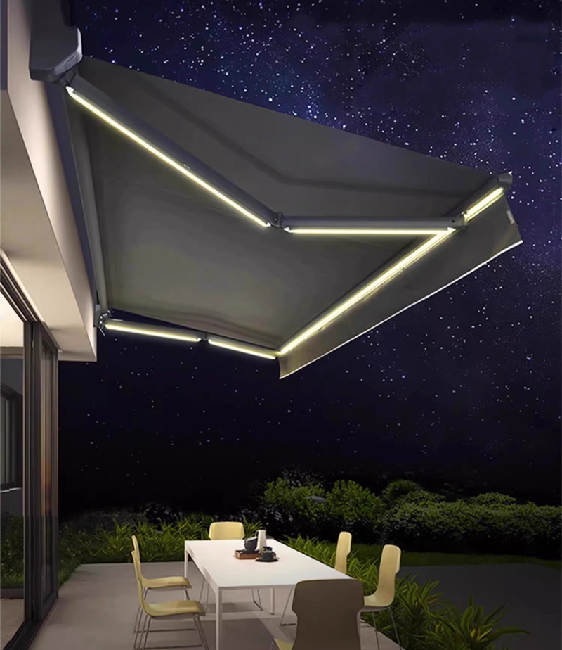 Outdoor Furniture Supplier - Toldo retráctil eléctrico de sombra de