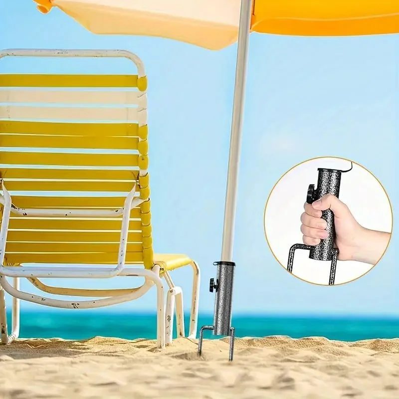 Outdoor Furniture Sunbrella - Soporte de sombrilla de playa para