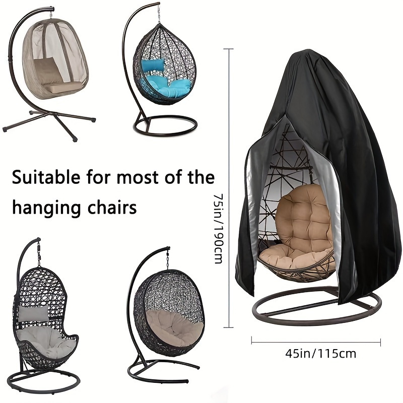 Garden Swing Chair - Funda Protectora Impermeable y Anti-UV para