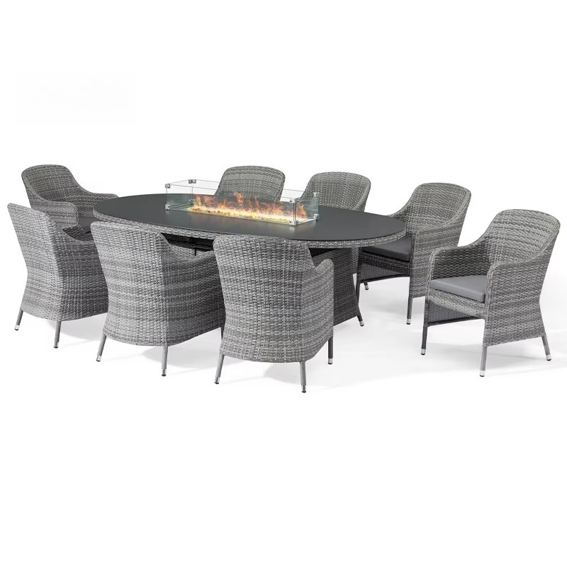 Conjunto de Muebles de Jardín  - Outdoor Furniture Set With Fire Pit reseña y precio