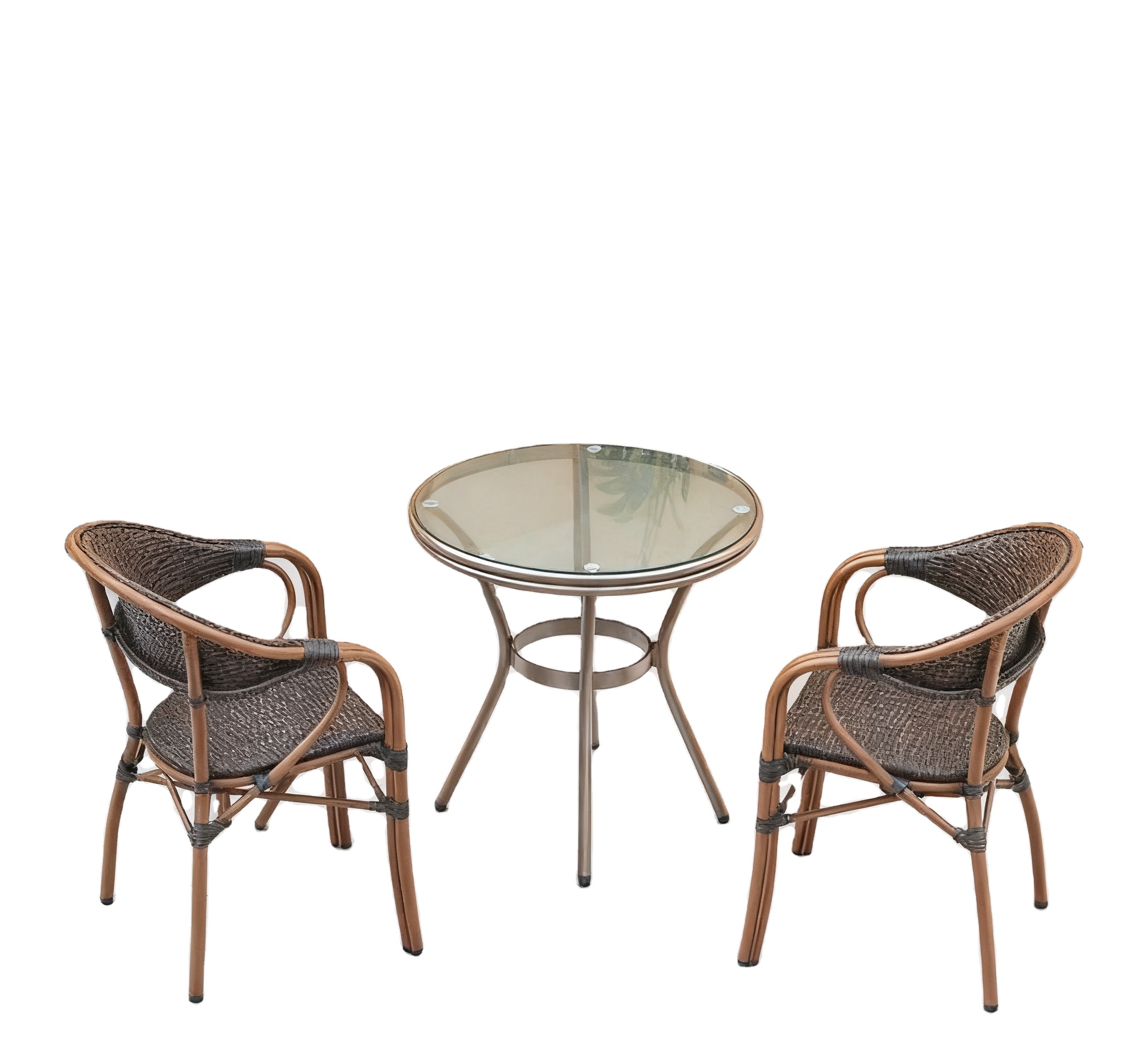 Silla de bistró apilable de mi - Outdoor Furniture Dining Set reseña y precio