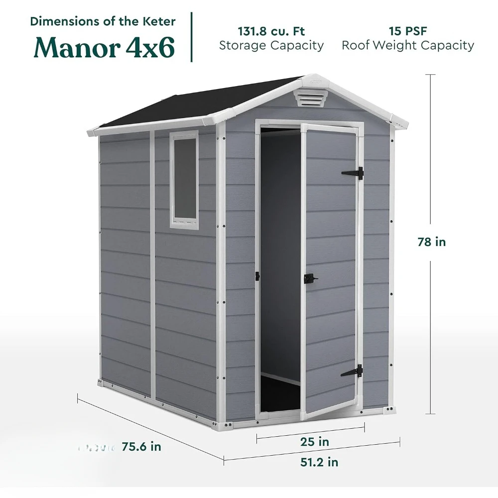 Un kit de cobertizo de almacen - Outdoor Furniture In Store reseña y precio