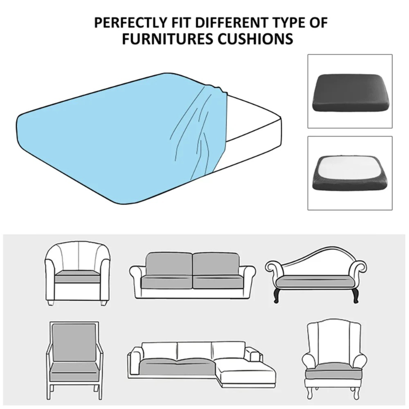 Fundas elásticas impermeables  - Outdoor Furniture Upholstery Near Me reseña y precio