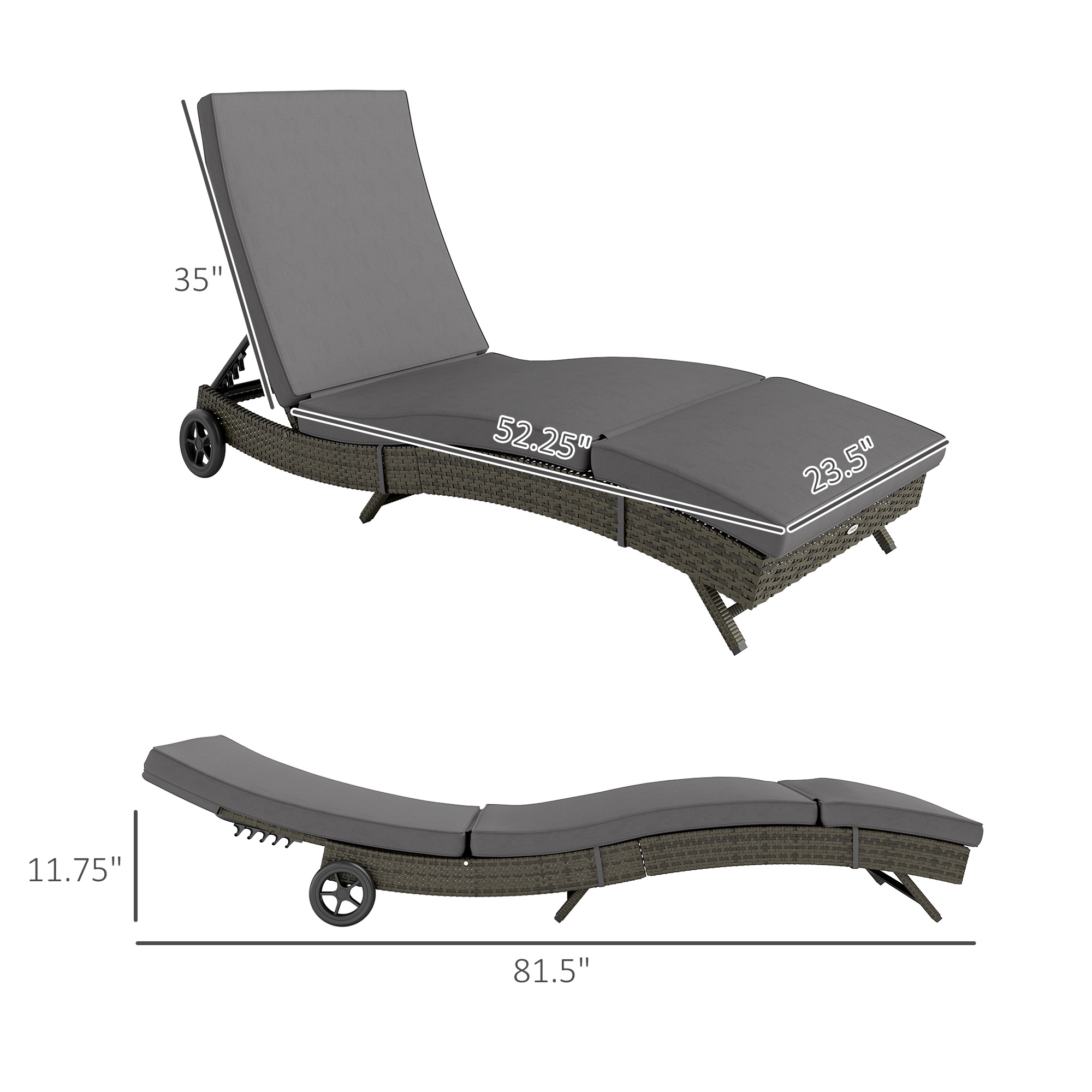 Sillón Reclinable para Exterio - Outdoor Furniture Lounge Set reseña y precio