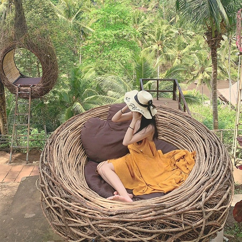 Columpio nido de pájaro de dis - Outdoor Furniture In Bali reseña y precio