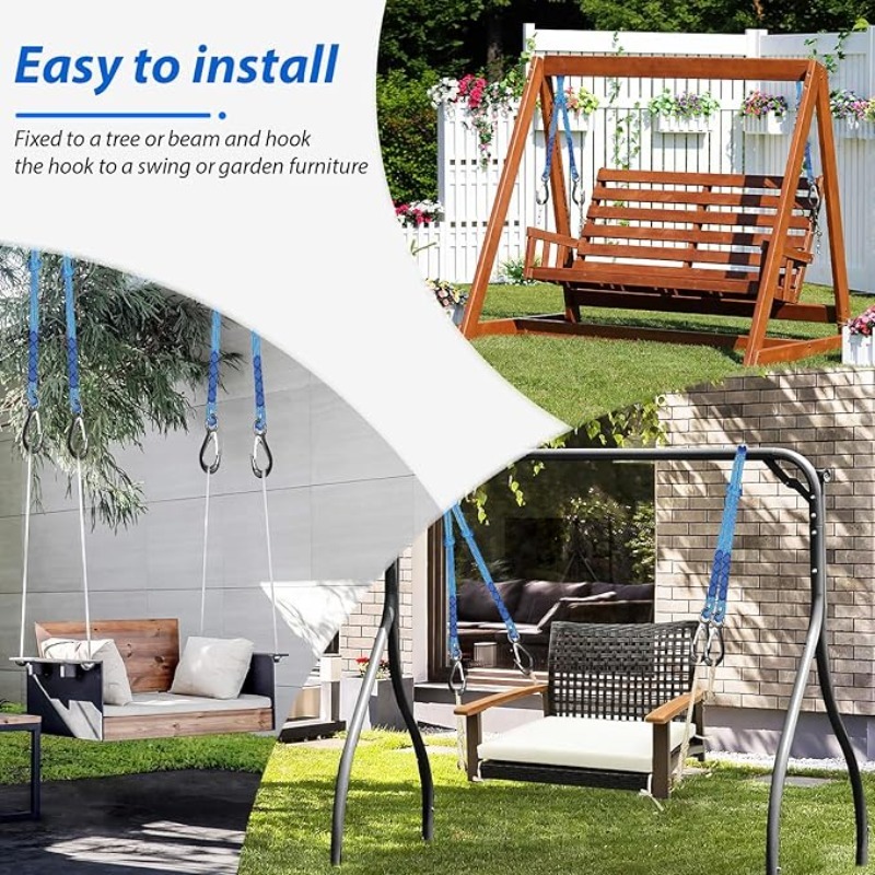 1/2 piezas de cuerda de nailon - Garden Swing Chair reseña y precio