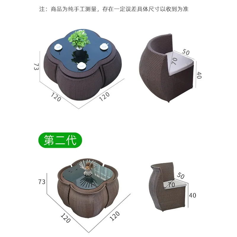 Conjunto de mesa y sillas de r - Outdoor Furniture In Store reseña y precio