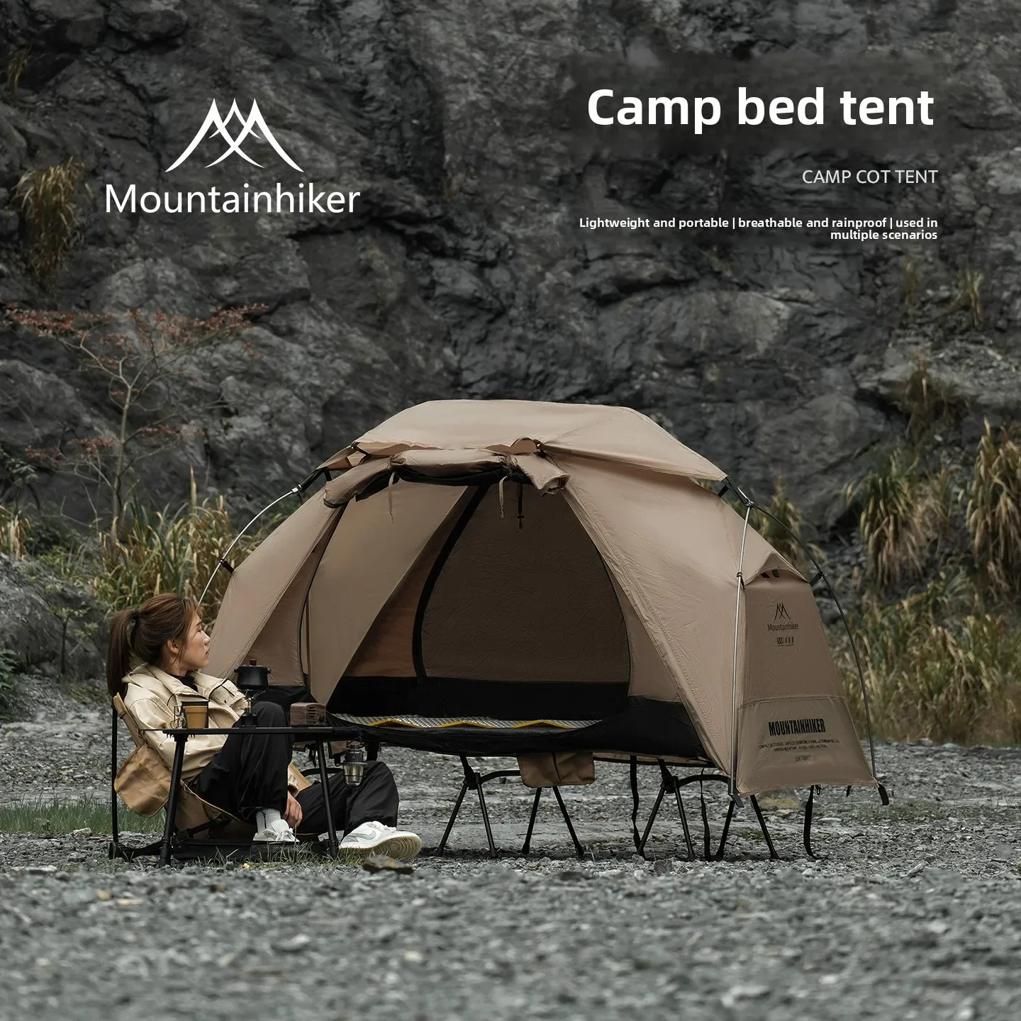 MOUNTAINHIKER Cama de Campaña  - Outdoor Furniture Sunbrella reseña y precio