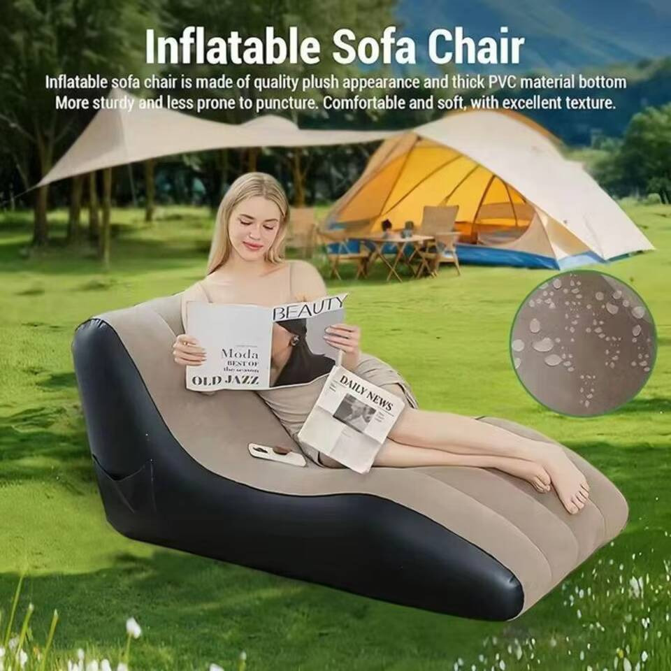 Sofá inflable plegable para ex - Outdoor Furniture In Store reseña y precio