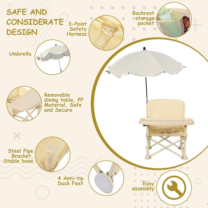 Silla de Playa Plegable para B - Outdoor Furniture Dining Set reseña y precio