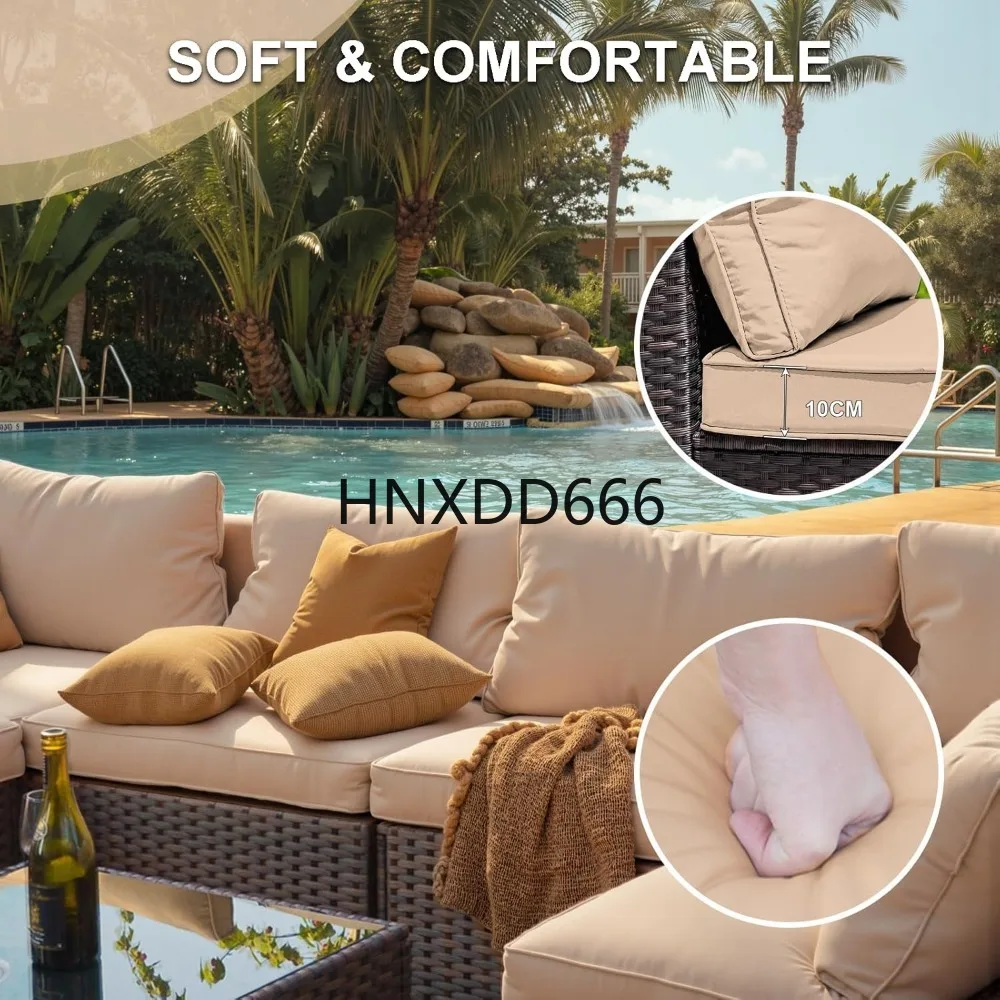 Conjunto de Muebles de Patio d - Outdoor Furniture Set With Fire Pit reseña y precio