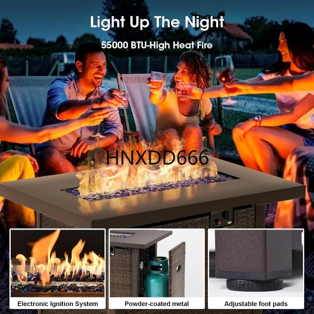 Conjunto de Muebles de Patio d - Outdoor Furniture Set With Fire Pit reseña y precio
