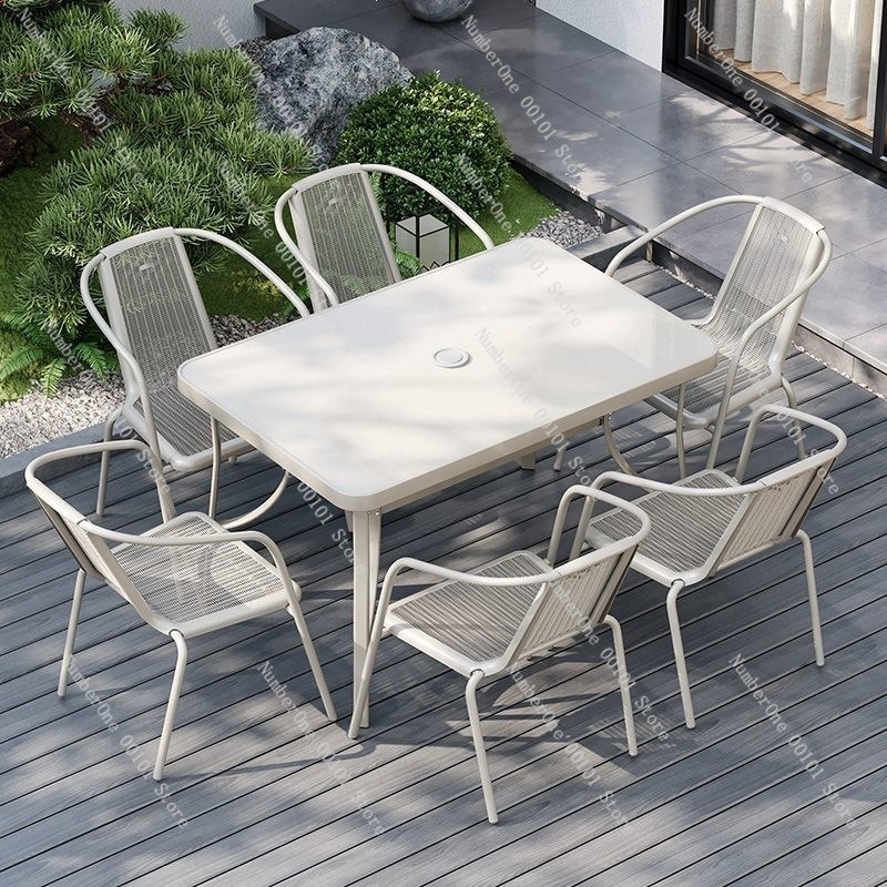 Conjunto de Mesa Plegable para - Outdoor Furniture Dining Set reseña y precio