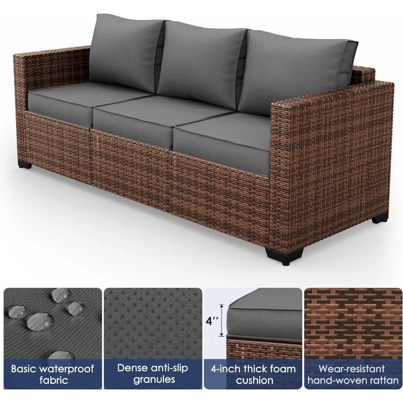 Un juego de muebles con mesa p - Outdoor Furniture Set With Fire Pit reseña y precio
