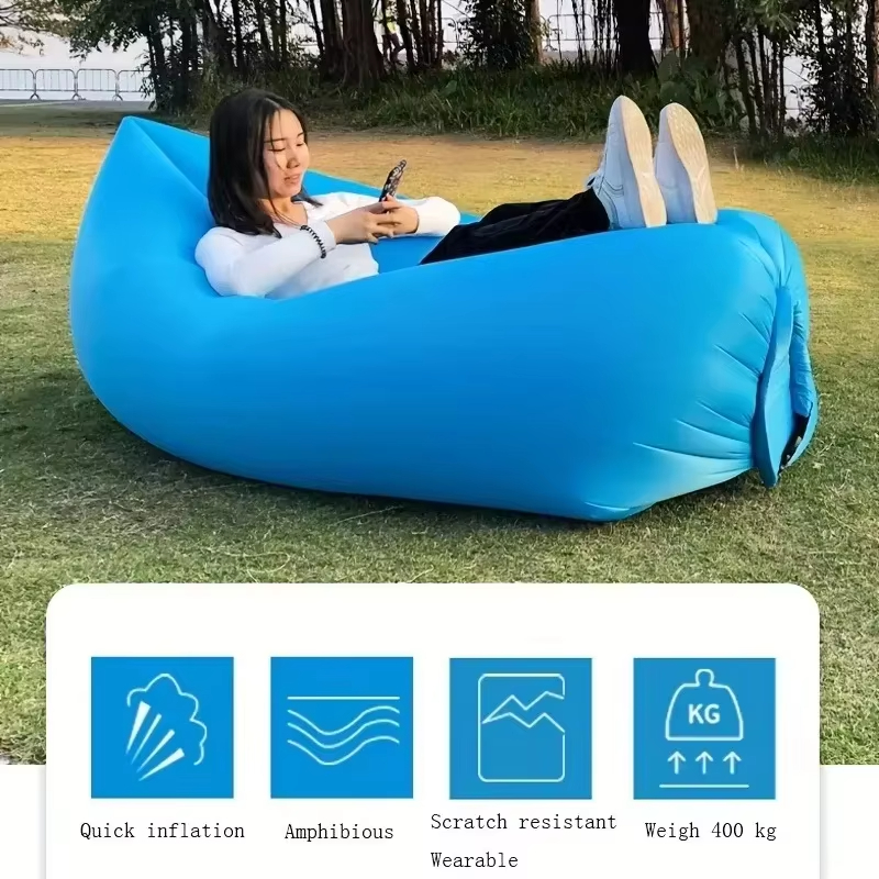 Sofá hinchable plegable portát - Outdoor Furniture Lounge Set reseña y precio