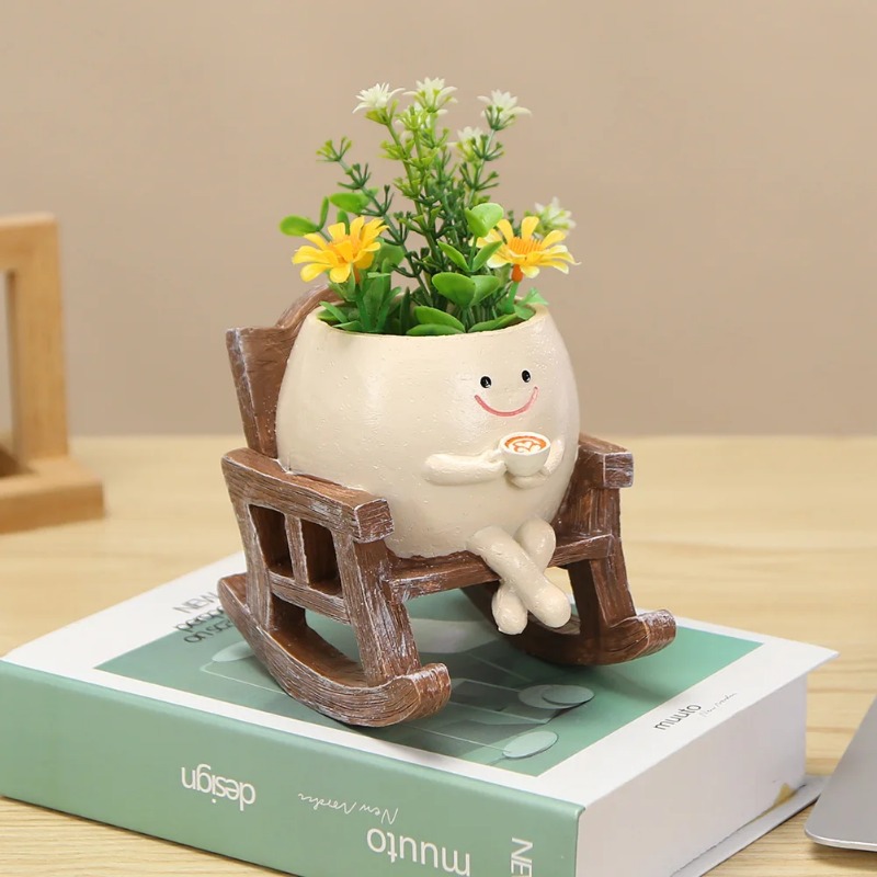 Maceta Creativa con Forma de C - Garden Swing Chair reseña y precio