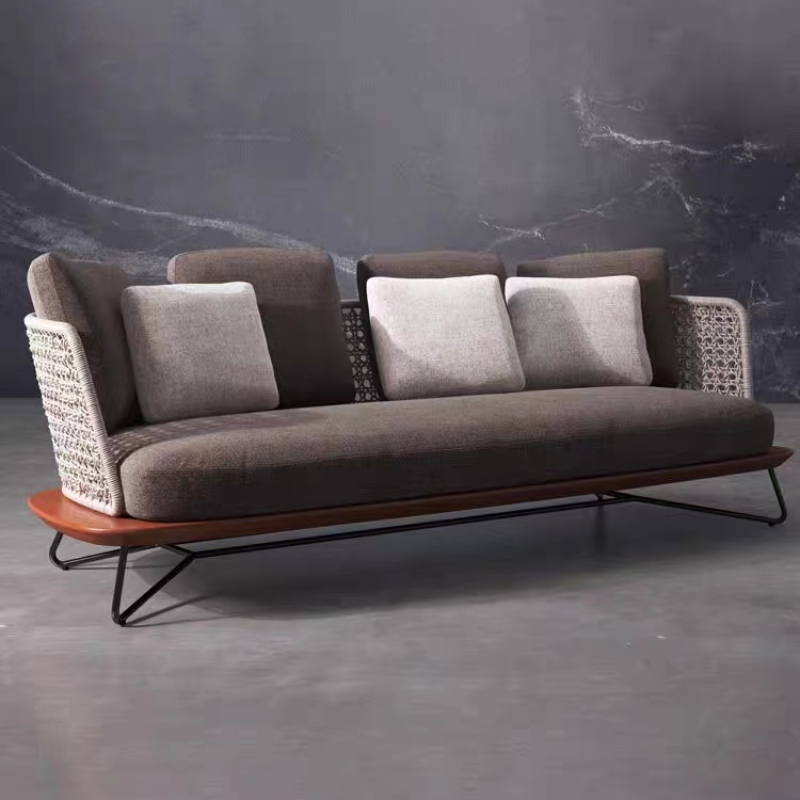 Sofá individual para 3 persona - Outdoor Furniture Lounge Set reseña y precio