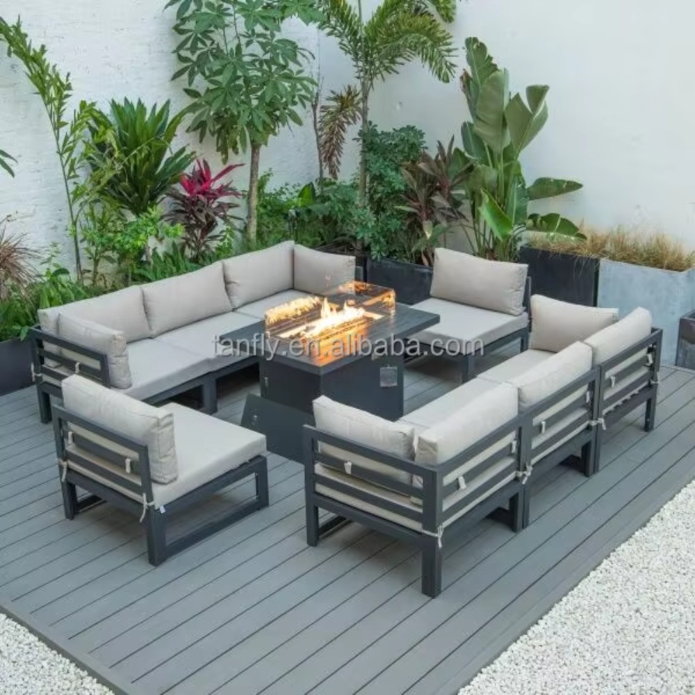 Conjunto de Muebles de Jardín  - Outdoor Furniture Set With Fire Pit reseña y precio