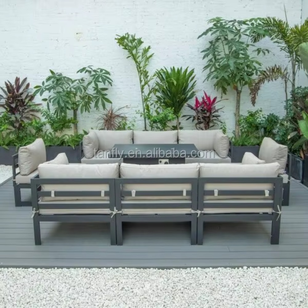 Conjunto de Muebles de Jardín  - Outdoor Furniture Set With Fire Pit reseña y precio