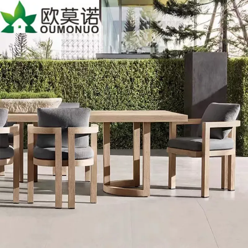 Conjunto de Comedor Nórdico de - Outdoor Furniture Dining Set reseña y precio