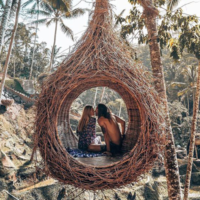 Silla colgante de ratán nórdic - Outdoor Furniture In Bali reseña y precio