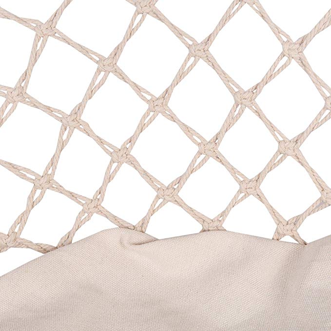 Hamaca colgante blanca de cuer - Garden Swing Chair reseña y precio