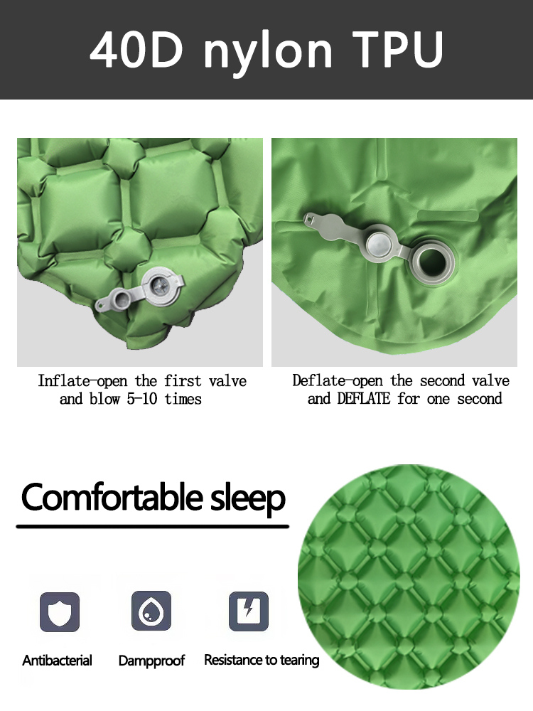 Colchón Inflable para Acampar, - Outdoor Furniture Pads reseña y precio