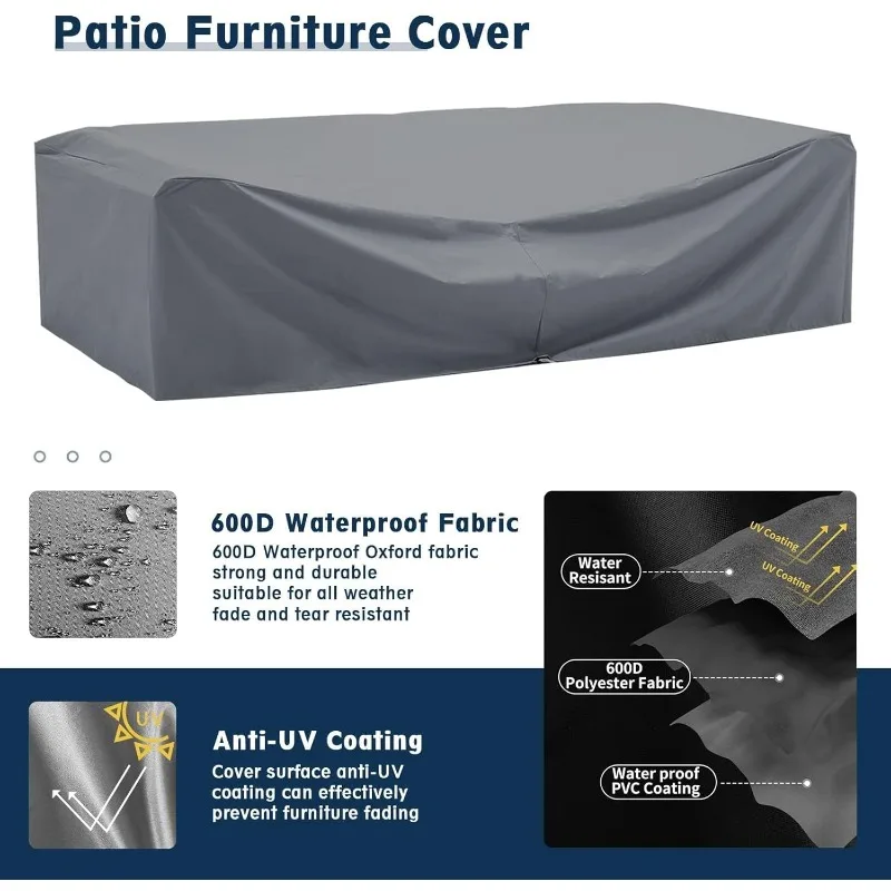 Conjunto de Muebles de Patio A - Outdoor Furniture Set With Fire Pit reseña y precio