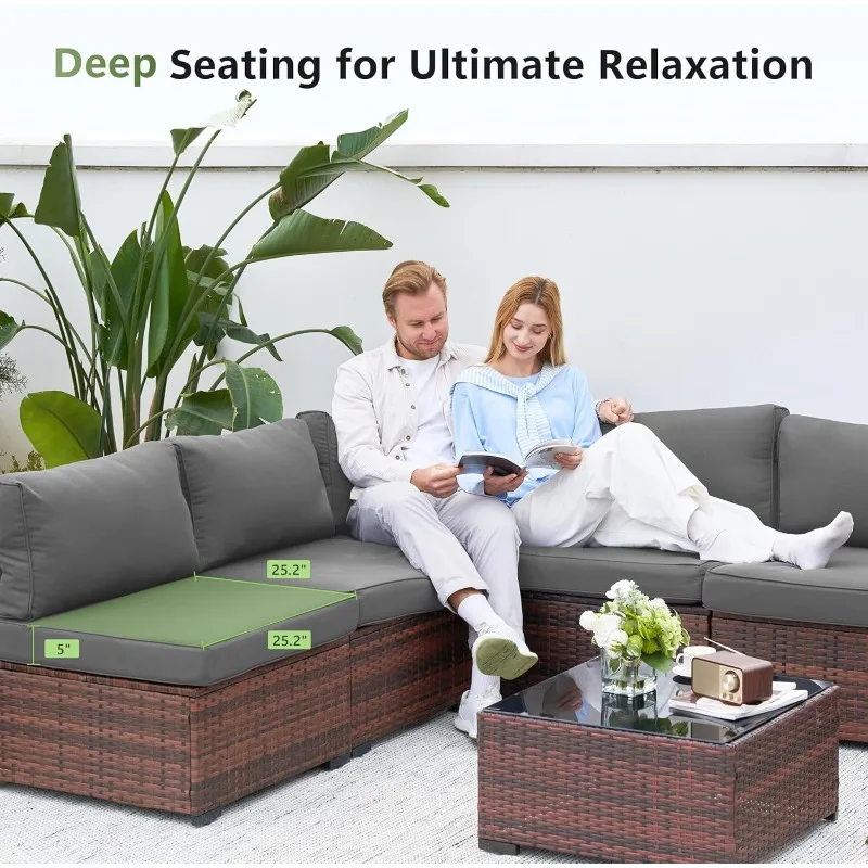 Conjunto de Muebles de Patio A - Outdoor Furniture Set With Fire Pit reseña y precio