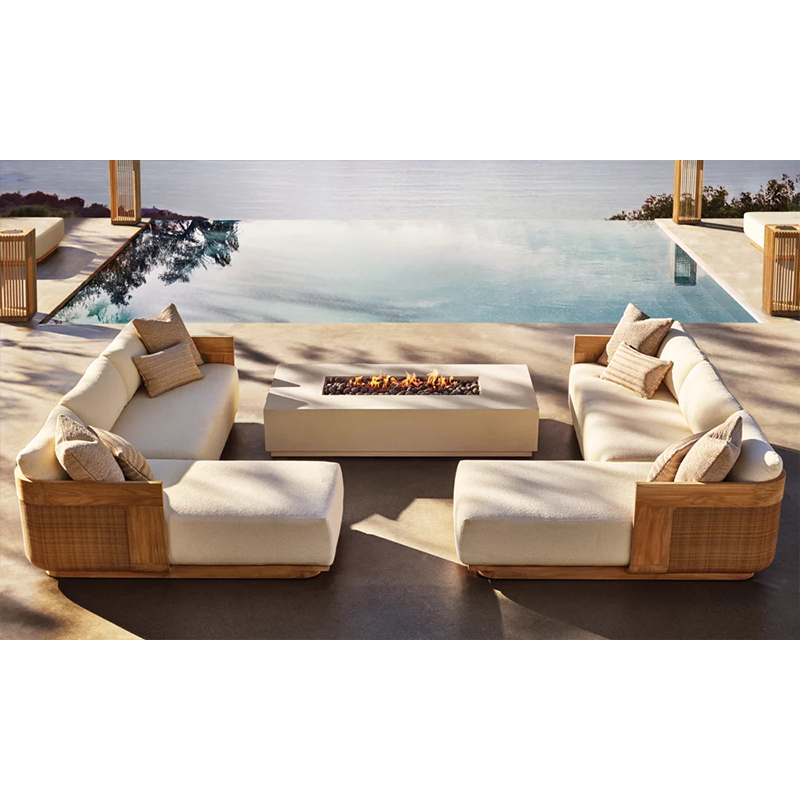 Muebles de jardín de lujo, dis - Outdoor Furniture Lounge Set reseña y precio